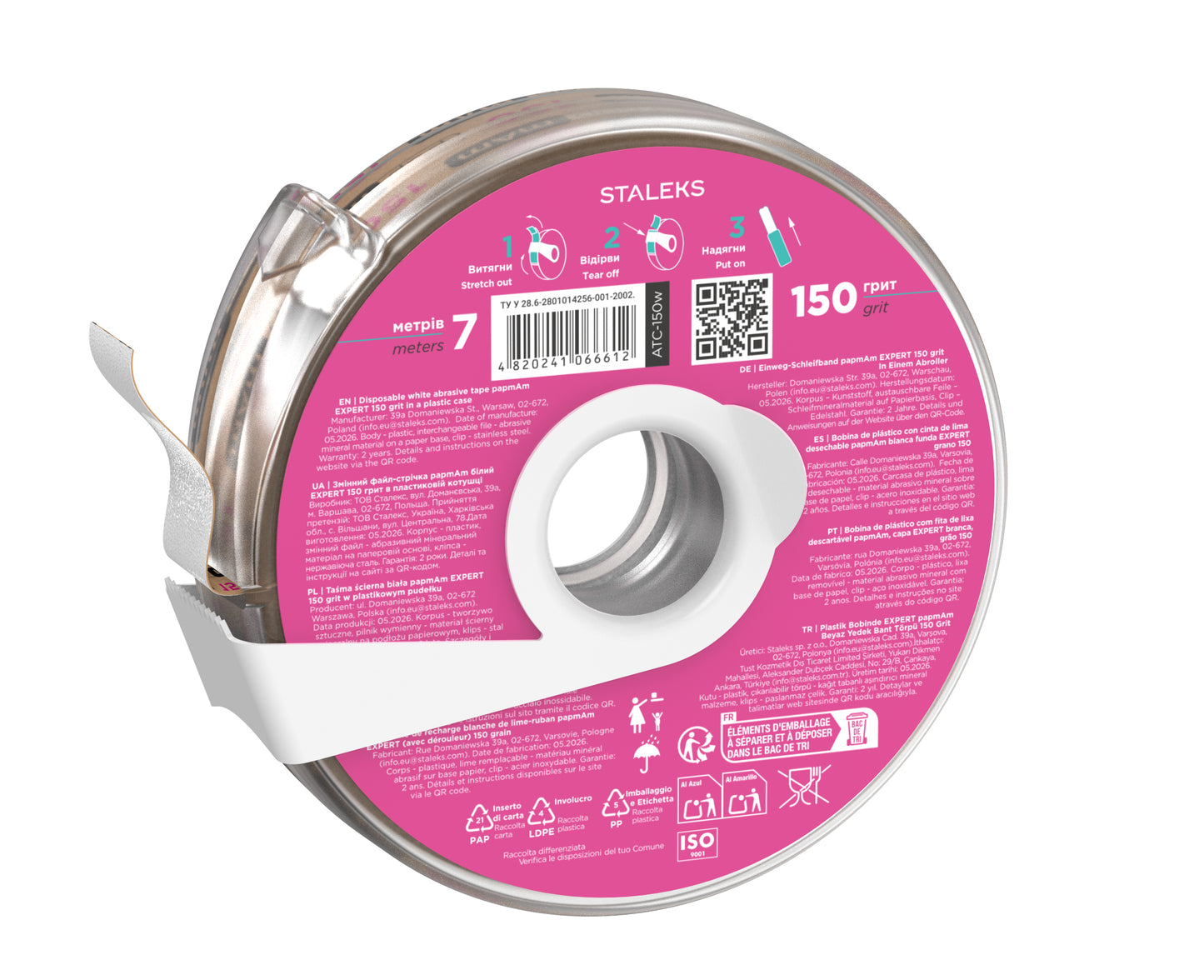 STALEKS EXPERT Donut papmAm Limas para rectificar, 150 grit