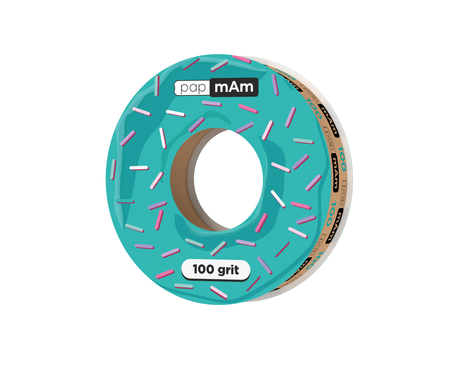 STALEKS EXPERT Donut papmAm Bloque de recambio para limas rectas, grano 100