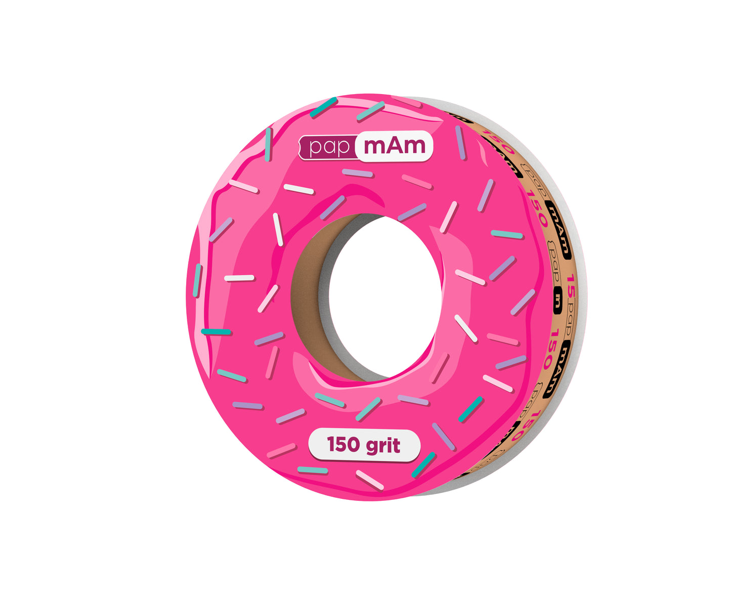 STALEKS EXPERT Donut papmAm Refill nail files for straight base, 150 grit