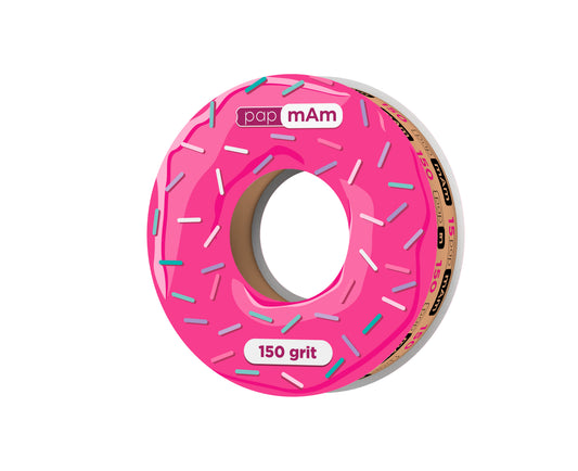 STALEKS EXPERT Donut papmAm Refill nail files for straight base, 150 grit