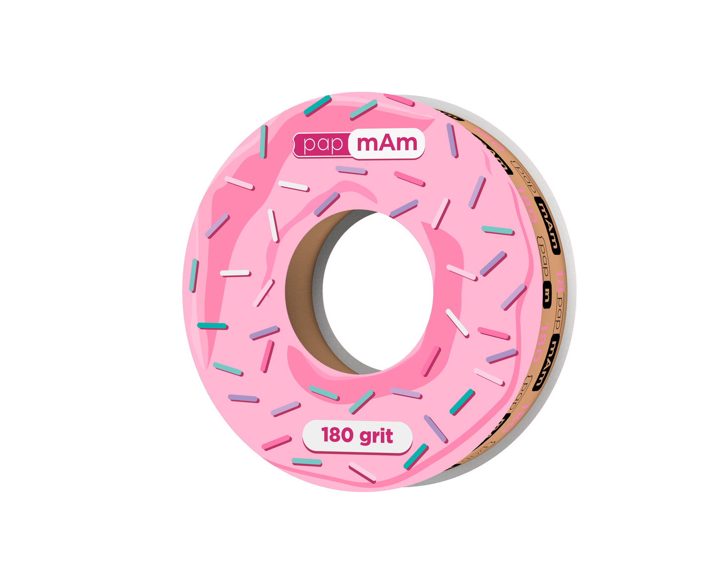 STALEKS EXPERT Donut papmAm Nail files for for straight base, 180 grit