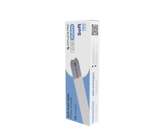 STALEKS EXPERT 20 papmAm Limas para lijado directo sobre una base blanda, grano 150 (25 uds.)