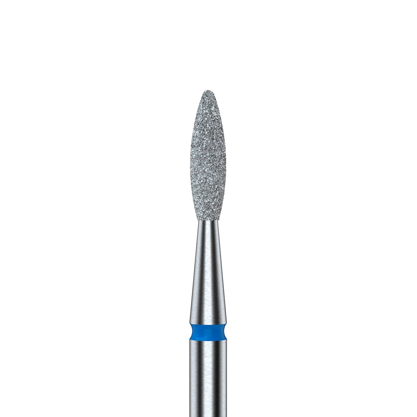 STALEKS EXPERT Fresa diamantada «Llama» azul, diámetro 2,1 mm, parte de trabajo 8 mm