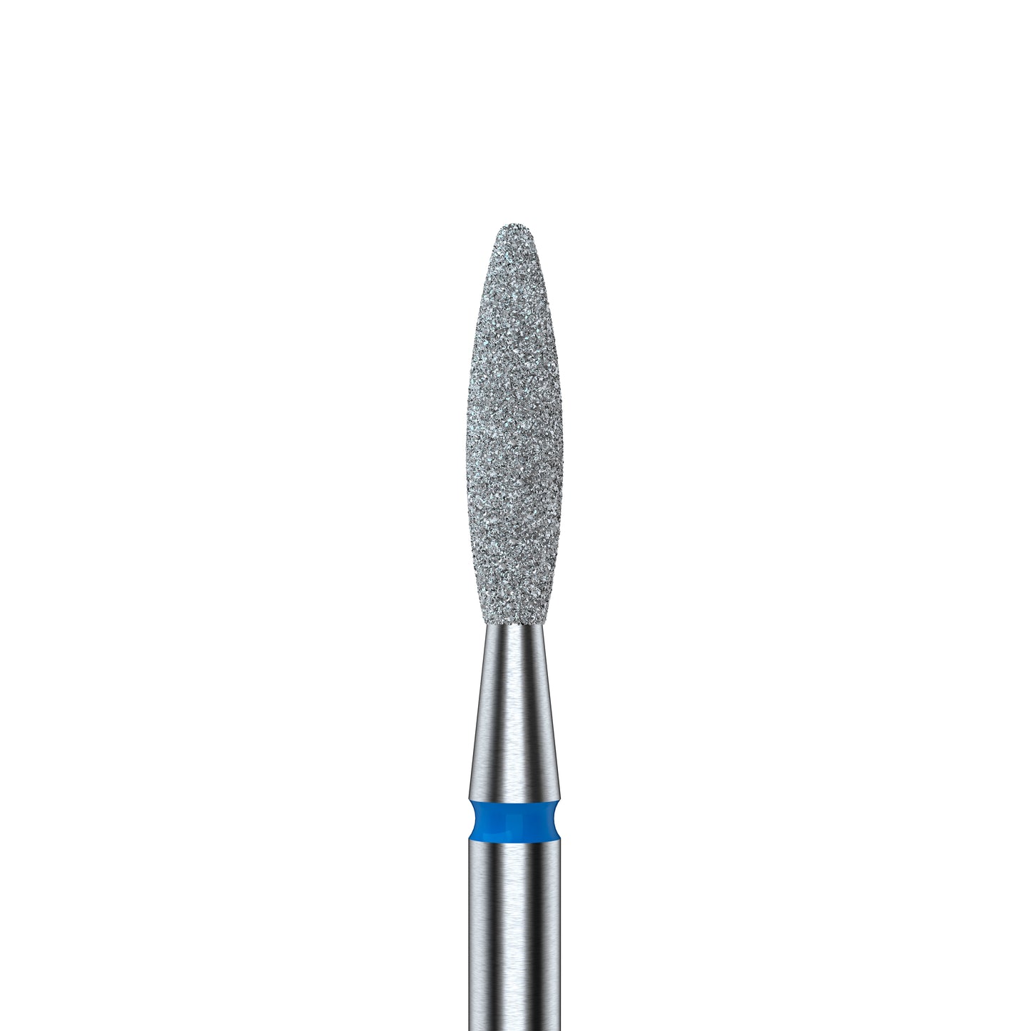 STALEKS EXPERT Fresa diamantada «Llama» azul, diámetro 2,3 mm, parte de trabajo 10 mm