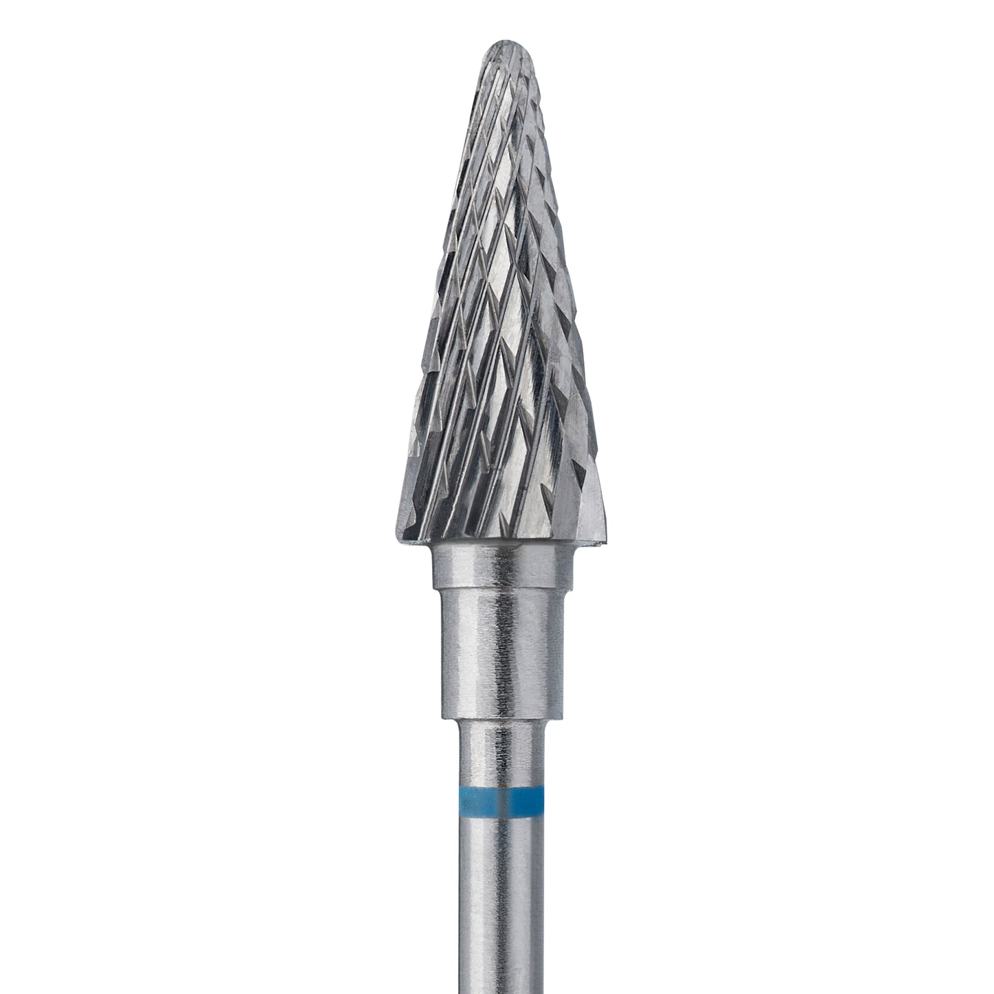 STALEKS EXPERT Fresa de metal duro «cono» azul, diámetro 6 mm, parte de trabajo 14 mm