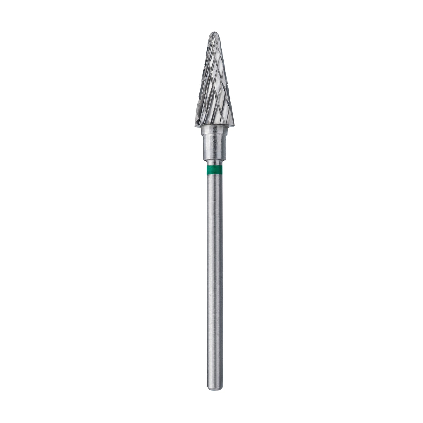 STALEKS EXPERT Fresa de metal duro «Cono» verde, diámetro 6 mm, parte de trabajo 14 mm