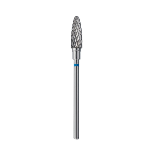 STALEKS EXPERT Fresa de metal duro tipo «maíz» azul, diámetro 5 mm, parte de trabajo 13 mm