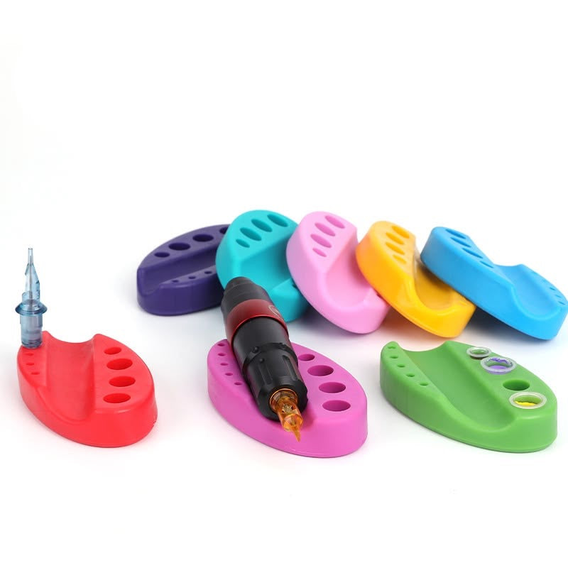 Soporte Reutilizable de Silicona para Tinta de Tatuaje