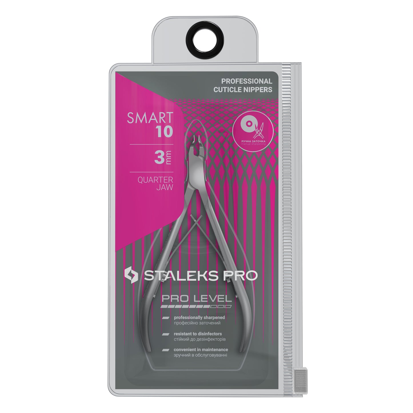 STALEKS SMART 10 Professional cuticle nippers, 3 mm