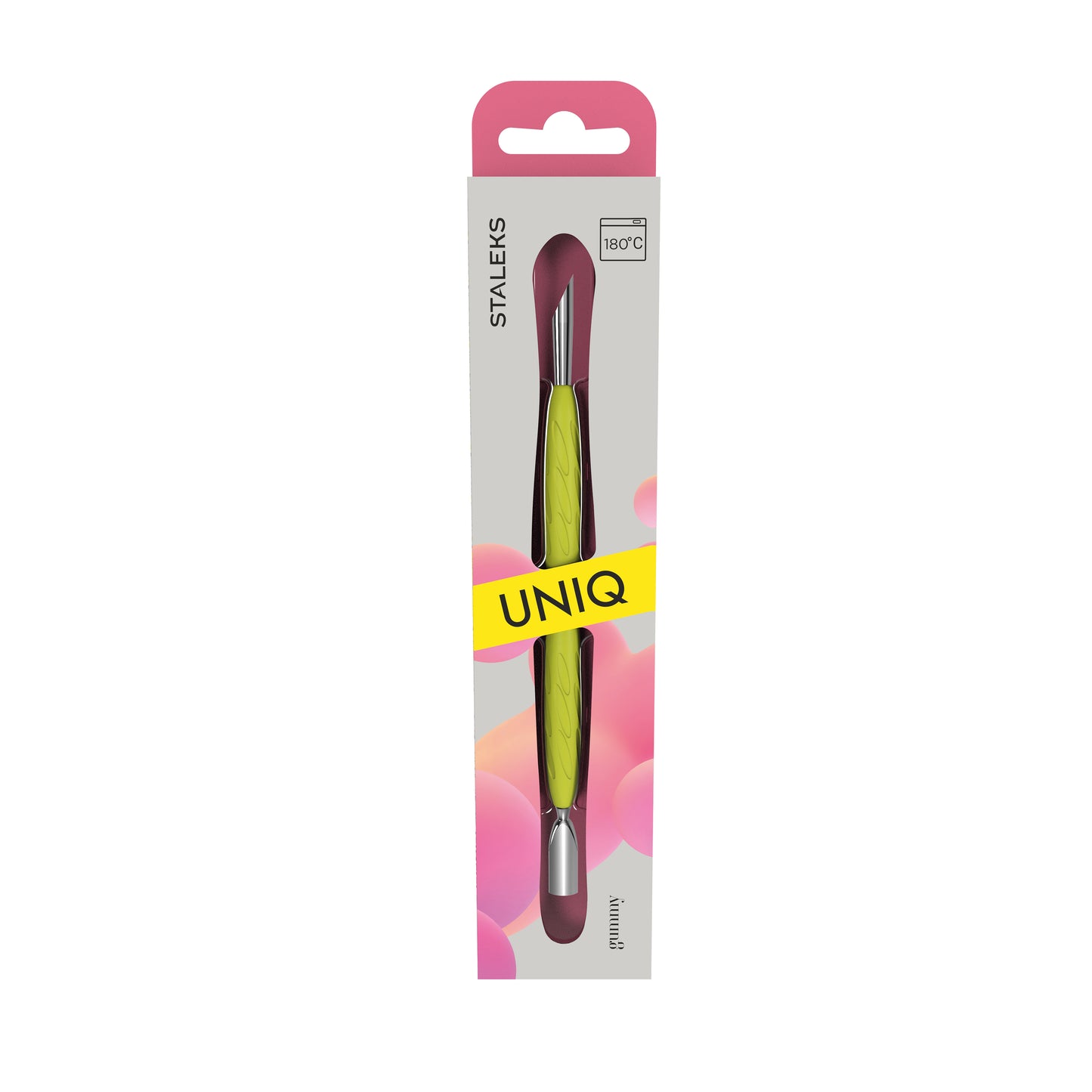 STALEKS UNIQ 10 TYPE 2 Gummy Empujador redondo estrecho y empujador biselado